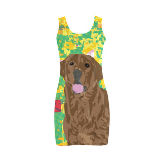 Chocolate Lab Medea Vest Dress - TeeAmazing