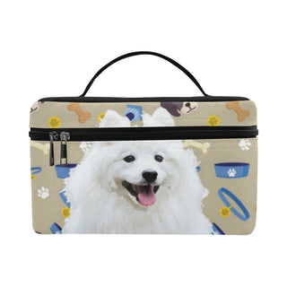 Samoyed Dog Cosmetic Bag/Large - TeeAmazing