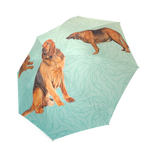 Bloodhound Lover Foldable Umbrella - TeeAmazing