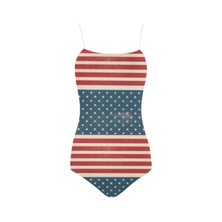 4th July V2 Strap Swimsuit - TeeAmazing
