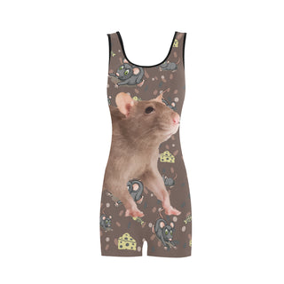 Rats Classic One Piece Swimwear - TeeAmazing