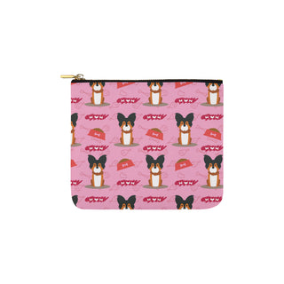 Papillon Pattern Carry-All Pouch 6x5 - TeeAmazing