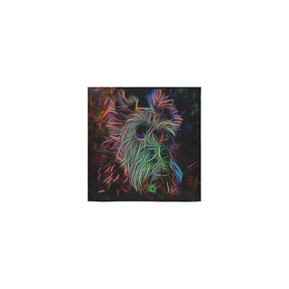 Scottish Terrier Glow Design 1 Square Towel 13x13 - TeeAmazing