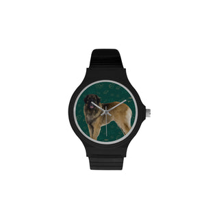 Leonburger Dog Unisex Round Plastic Watch - TeeAmazing