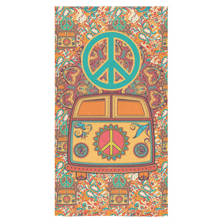 Hippie Van Bath Towel 30"x56" - TeeAmazing