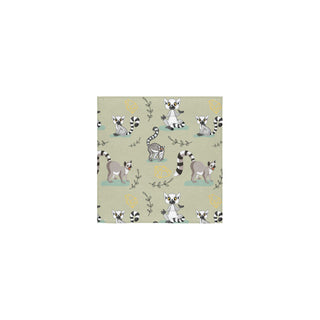 Lemur Pattern Square Towel 13x13 - TeeAmazing
