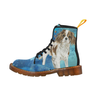 Cavalier King Charles Spaniel Water Colour No.1 Black Boots For Women - TeeAmazing