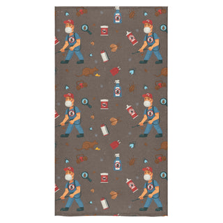 Exterminator Pattern Bath Towel 30"x56" - TeeAmazing