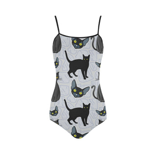 Bombay cat Strap Swimsuit - TeeAmazing