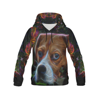 Beagle Glow Design 2 All Over Print Hoodie for Women - TeeAmazing