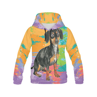 Dachshund Water Colour No.2 All Over Print Hoodie for Men - TeeAmazing