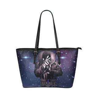 Undertaker Leather Tote Bag/Small - TeeAmazing