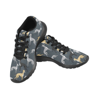 Greyhound Black Sneakers Size 13-15 for Men - TeeAmazing