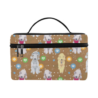 Bedlington Terrier Cosmetic Bag/Large - TeeAmazing