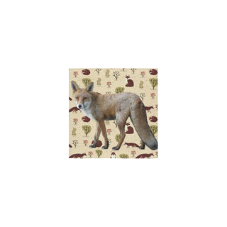 Fox Square Towel 13x13 - TeeAmazing