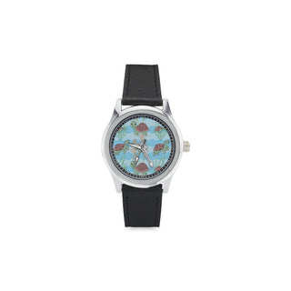 Turtle Kid's Stainless Steel Leather Strap Watch - TeeAmazing