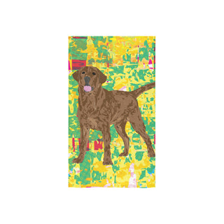 Chocolate Lab Custom Towel 16"x28" - TeeAmazing