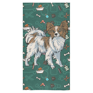 Papillon Dog Bath Towel 30"x56" - TeeAmazing