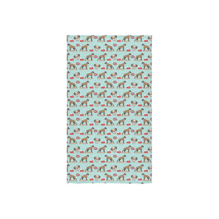 Boxer Pattern Custom Towel 16x28 - TeeAmazing