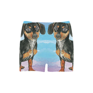 Dachshund Water Colour No.1 Briseis Skinny Shorts - TeeAmazing