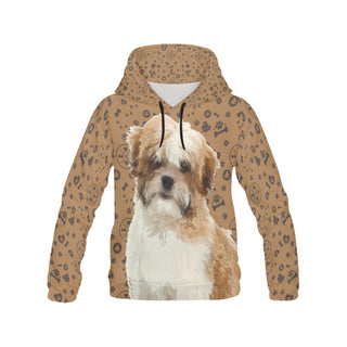 Maltese Shih Tzu Dog All Over Print Hoodie for Women - TeeAmazing