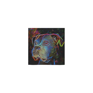 Boxer Glow Design 1 Square Towel 13x13 - TeeAmazing