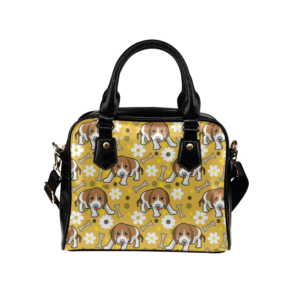Beagle Shoulder Handbag - TeeAmazing