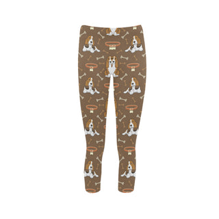 Basset Fauve Capri Legging - TeeAmazing