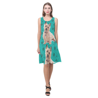 Cairn terrier Sleeveless Splicing Shift Dress - TeeAmazing