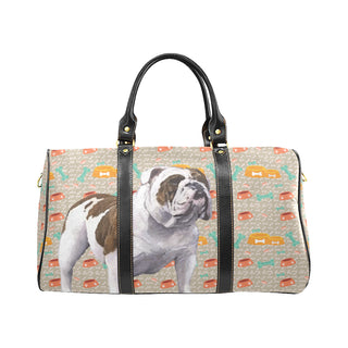 English Bulldog New Waterproof Travel Bag/Small - TeeAmazing