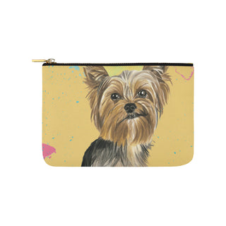 Yorkshire Terrier Water Colour No.1 Carry-All Pouch 9.5x6 - TeeAmazing