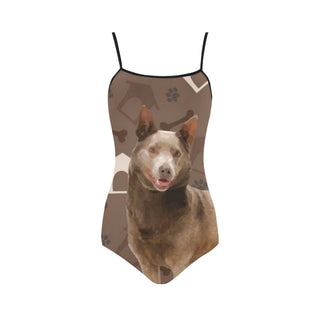 Australian Kelpie Dog Strap Swimsuit - TeeAmazing