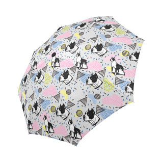 American Staffordshire Terrier Pattern Auto-Foldable Umbrella - TeeAmazing