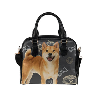 Shiba Inu Dog Shoulder Handbag - TeeAmazing