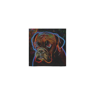 Boxer Glow Design 3 Square Towel 13x13 - TeeAmazing