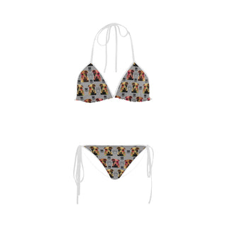 Pit Bull Pop Art Pattern No.1 Custom Bikini Swimsuit - TeeAmazing