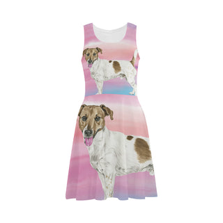 Jack Russell Terrier Water Colour No.1 Atalanta Sundress - TeeAmazing