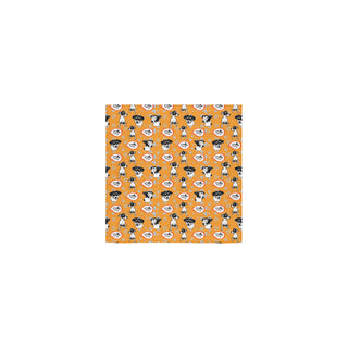 Jack Russell Terrier Pattern Square Towel 13x13 - TeeAmazing