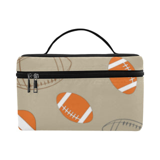 Rugby Pattern Cosmetic Bag/Large - TeeAmazing
