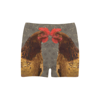 Chicken Footprint Briseis Skinny Shorts (Model L04) - TeeAmazing