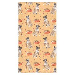 Boxer Water Colour Pattern No.1 Bath Towel 30"x56" - TeeAmazing