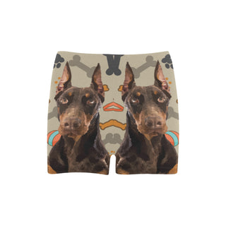Doberman Dog Briseis Skinny Shorts (Model L04) - TeeAmazing