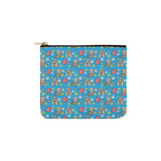 Bloodhound Pattern Carry-All Pouch 6x5 - TeeAmazing