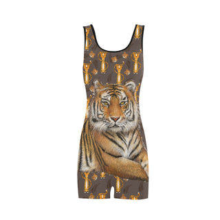 Tiger Classic One Piece Swimwear - TeeAmazing