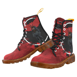 Red Hood Black Boots For Women - TeeAmazing