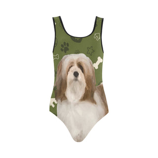 Lhasa Apso Dog Vest One Piece Swimsuit - TeeAmazing