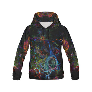 Staffordshire Bull Terrier Glow Design All Over Print Hoodie for Women - TeeAmazing