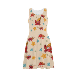 Hermit Crab Pattern Atalanta Sundress - TeeAmazing