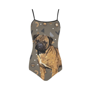 Bullmastiff Dog Strap Swimsuit - TeeAmazing