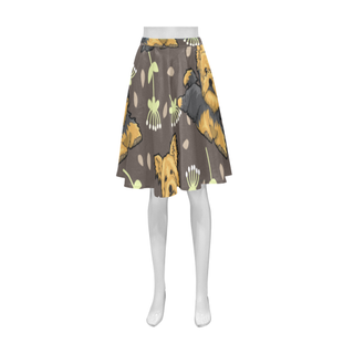 Cairn terrier Flower Athena Women's Short Skirt - TeeAmazing